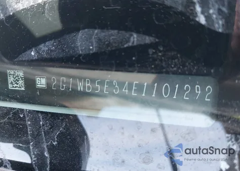 2014 Chevrolet Impala Limited Lt из США, поврежденный, VIN 2G1WB5E34E1101292